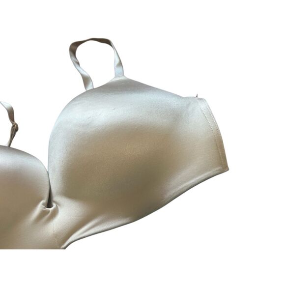 Auden Push Up Wireless‎ Bra Beige Comfort Everyday Lingerie size 36D - Picture 5 of 6